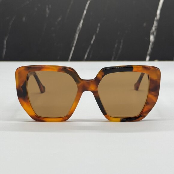 NEW GUCCI GG0956S 007 HAVANA WOMEN SUNGLASSES GUCCI main image 12